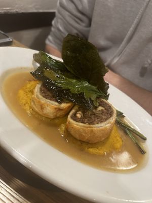 Mushroom wellington  at The Veggie Table in Sendai