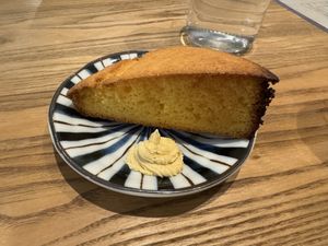 Cornbread  at The Veggie Table in Sendai