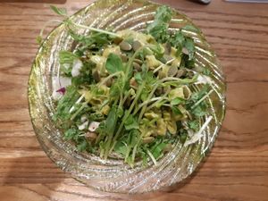 Green Goddess salad at The Veggie Table in Sendai