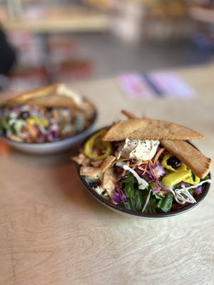 Doner salad  at Spitz Mediterranean Street Food in Woodbury
