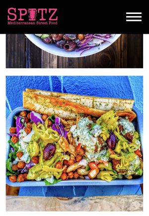   at Spitz Mediterranean Street Food in Woodbury