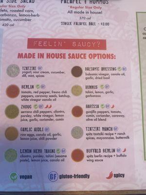   at Spitz Mediterranean Street Food in Woodbury