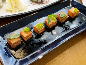 tofu agedashi at Bloom Sushi - Batignolles  in Paris