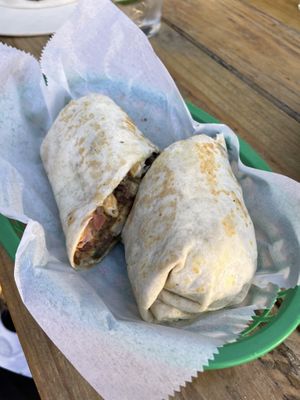 Burrito  at Double Trouble in Austin