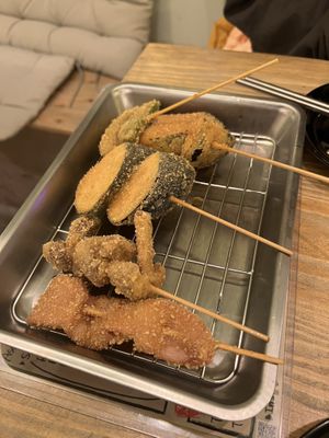   at Shinsekai Paprika Shokudo Vegan in Osaka