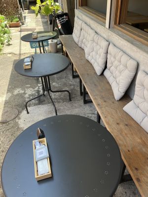 outside space   at Shinsekai Paprika Shokudo Vegan in Osaka