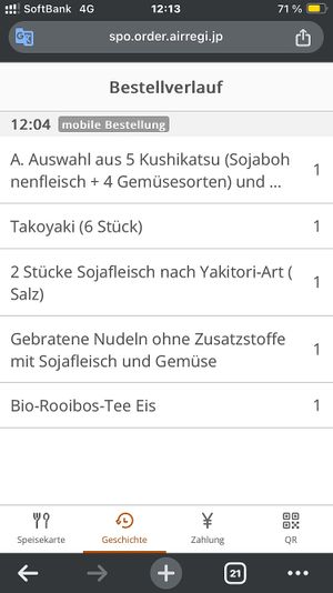   at Shinsekai Paprika Shokudo Vegan in Osaka