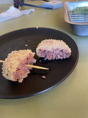   at Shinsekai Paprika Shokudo Vegan in Osaka