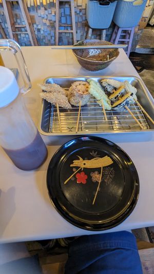  at Shinsekai Paprika Shokudo Vegan in Osaka