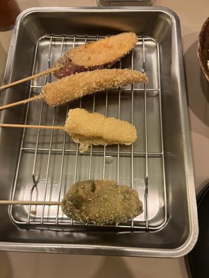   at Shinsekai Paprika Shokudo Vegan in Osaka