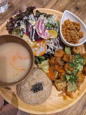  at Shinsekai Paprika Shokudo Vegan in Osaka