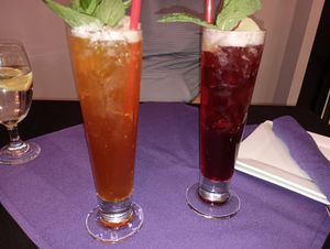 Thai Arnold Palmer (left) at Thai Ginger Bistro in Appleton