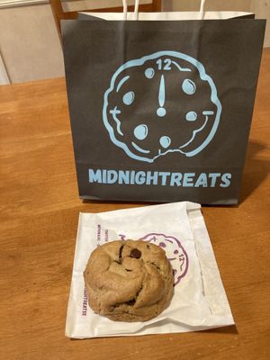 Chocolate chip cookie🍪  at MidnighTreats in Alexandria