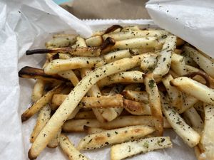 Rosemary French Fries at Conscious Cravings - South Austin in Austin