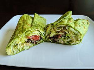 Bella (replated takeaway). at CONCR - Conscious Cravings in Austin