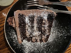 Chocolate cake  at The Cider Mill in Syracuse