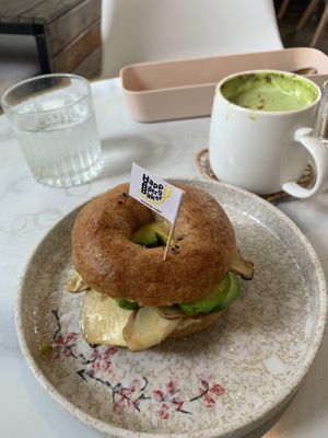 Gluten free & vegan bagels 🥯   at Happy Allergy Bakery in Chiang Mai