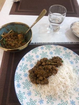 Chana Masala (vegan) at Maa in Bangkok