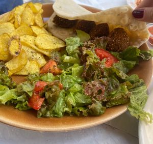 Falafel prato  at Sabores do Sebouh in Porto