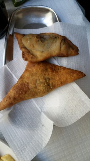 kind of empanada at Sabores do Sebouh in Porto