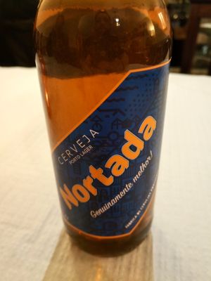 nortada portuense beer at Sabores do Sebouh in Porto