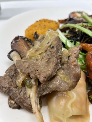 Vegan beef   at VEGANCHAN in Seoul
