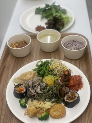 So clean and tasty  at VEGANCHAN in Seoul