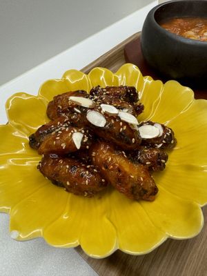 Mushroom roll   at VEGANCHAN in Seoul