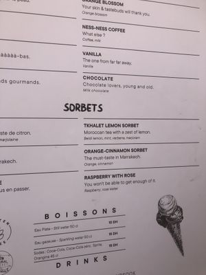   at Sweet & Sook in Marrakech