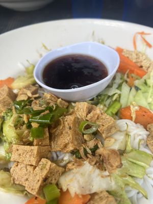 Noodle bowl with house sauce(not fish sauce)    at Pho Bay in Georgetown