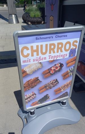 veganmania 2024: schnurro's churros at Vegane Gesellschaft Österreich in Vienna