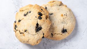 Triple chocolate chip cookies are a huge 5 oz  at Gail's Garden Bakery in Mineral Springs