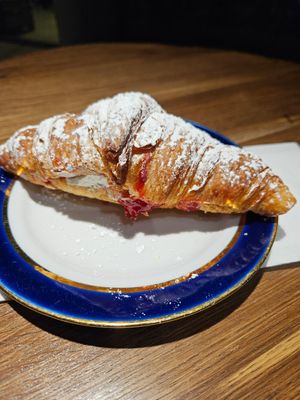 Croissant at Round Kamppi Café in Helsinki