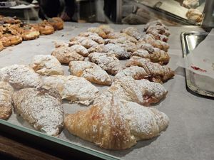 Doughnuts at Round Kamppi Café in Helsinki