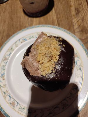 chocolate at Round Kamppi Café in Helsinki