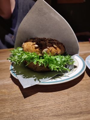 cesar bagel at Round Kamppi Café in Helsinki