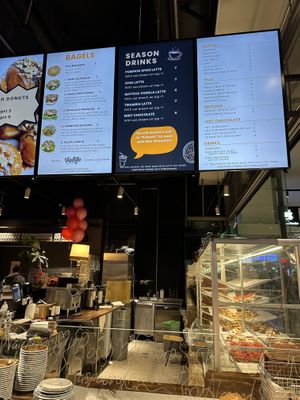 Menu  at Round Kamppi Café in Helsinki