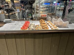 Donuts  at Round Kamppi Café in Helsinki