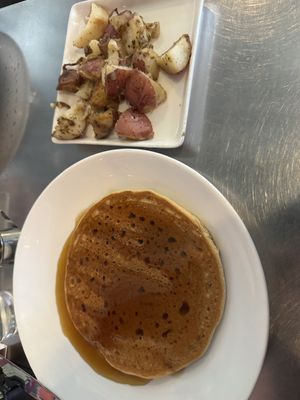 Banana Pancake & Potatoes   at Tryst Cafe in Phoenix