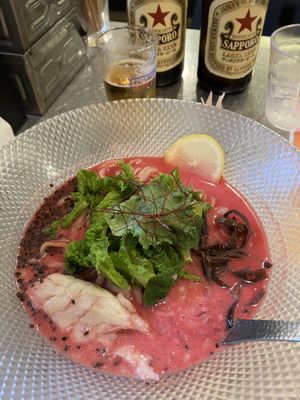 Cold beetr  at Bassanova Kyoto in Kyoto