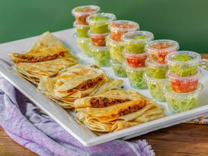 Quesadilla Party Pack with filling of choice at Hugo's Tacos in Studio City