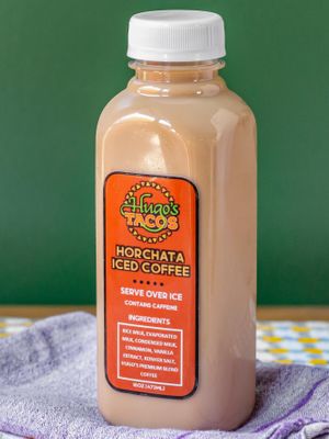 New Item Alert - Horchata Iced Coffee at Hugo's Tacos in Studio City