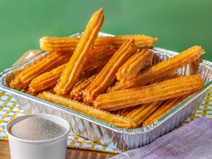 Vegan and Gluten Free Churros come in Party Pack for Catering!  at Hugo's Tacos in Studio City