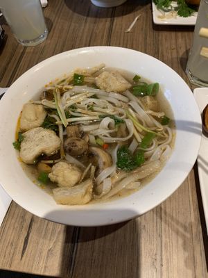 Tofu and 3 mushroom pho   at Pho   in Liverpool