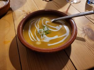 Soup Course at Tasca Dali in Warwick