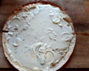 Flammkuchen Original at Mama Bubbele in Strasbourg