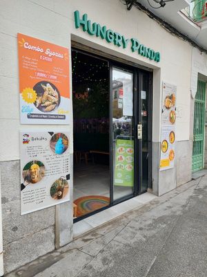 Exterior at Hungry Panda in Madrid