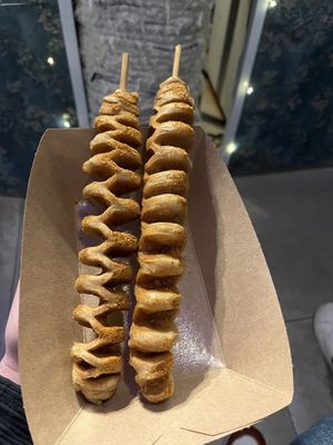 Gluten stick  at Hungry Panda in Madrid