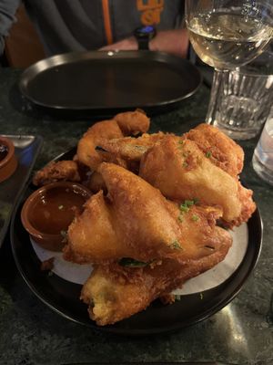 Tempura vegan   at Matchmama in Lisbon