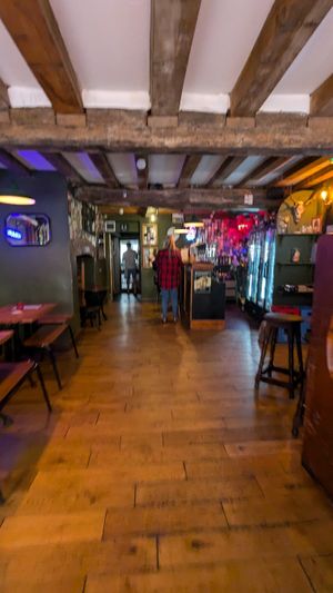 Oil Basin Brewhouse entrance at Pizza by Vinnie - The Oil Basin Brewhouse in Worcester